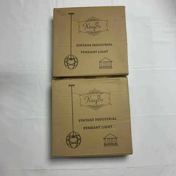 ✨Vintage industrial pendant light set of 2!! ✨ - Picture 6 of 7